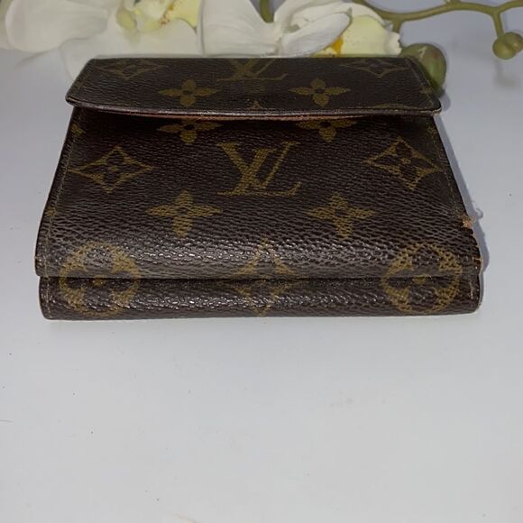 Authentic Louis Vuitton Elise Compact Wallet - Picture 6 of 12